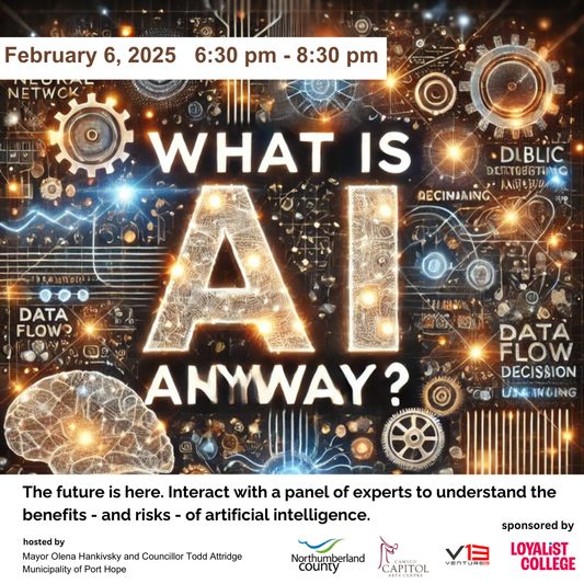 Artificial Intelligence in Port Hope!