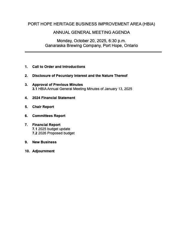 Annual General Meeting
