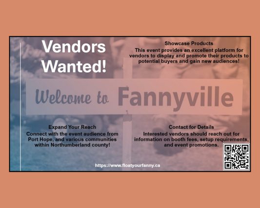 Call for Vendors - Float Your Fanny